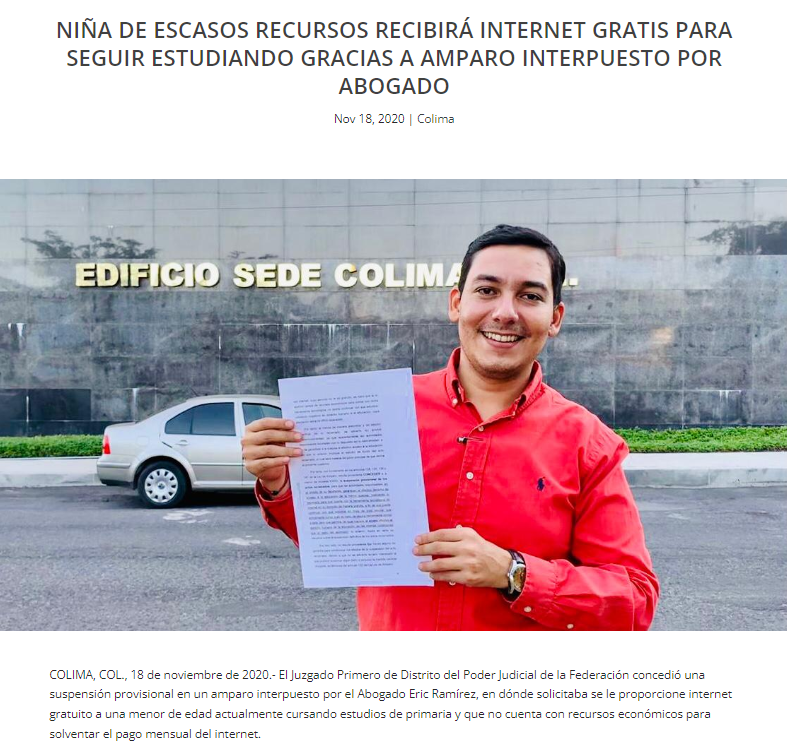 juicio de amparo_niña con internet gratis_covid 19